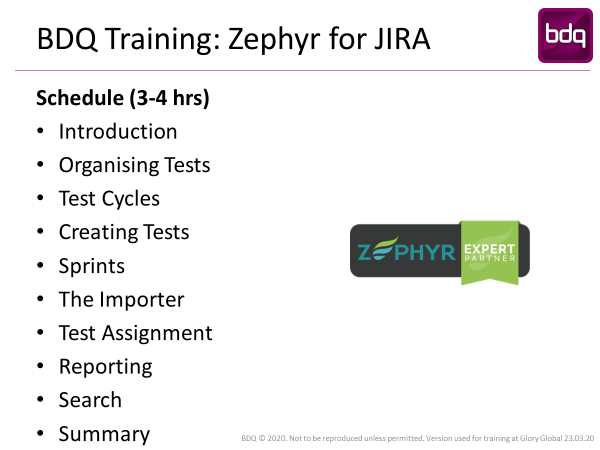 Zephyr for Jira Basics 2