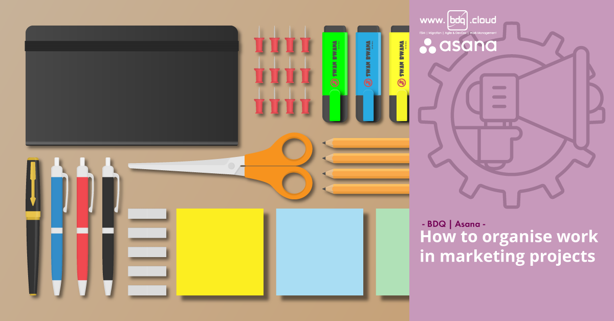 How to organise work in Marketing projects